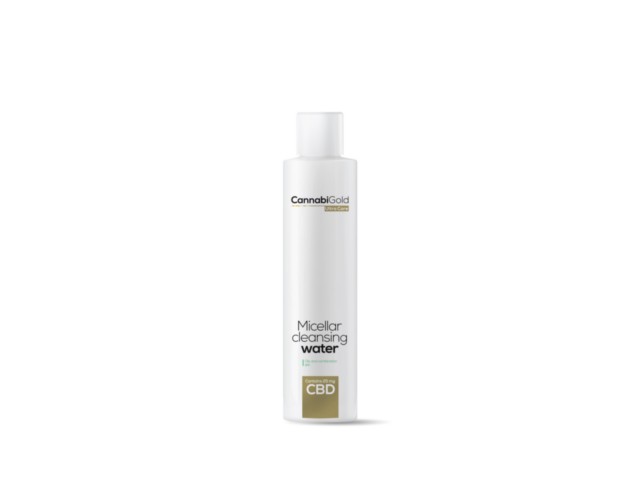 CannabiGold Ultra Care Micellar Cleansing Water Oil And Combination Skin interakcje ulotka płyn - 200 ml
