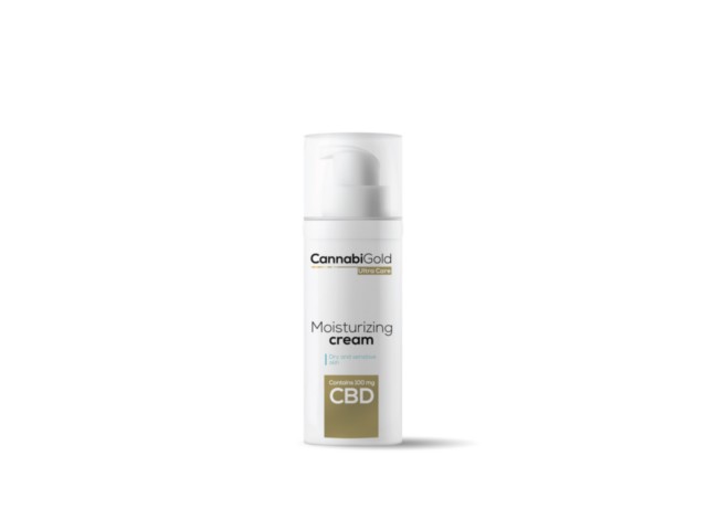 CannabiGold Ultra Care Moisturizing Cream Dry And Sensitive Skin interakcje ulotka krem - 50 ml