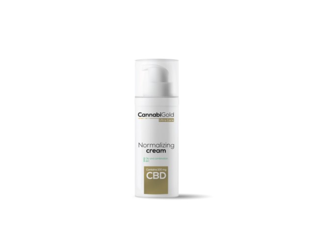 CannabiGold Ultra Care Normalizing Creamoil And Combination Skin interakcje ulotka krem - 50 ml
