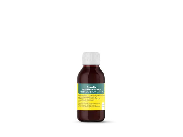 Cannabis Extractum Normatum THC 2,7% m/m CBD<=1% m/m S-Lab interakcje ulotka  - 