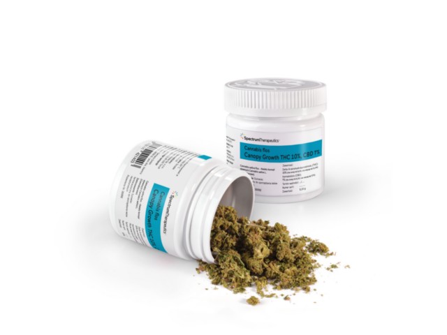 Cannabis Flos Canopy Growth THC 10% CBD 7% interakcje ulotka  - 5 g