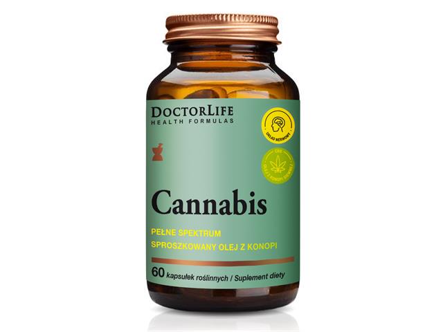 Cannabis interakcje ulotka kapsułki - 60 kaps.