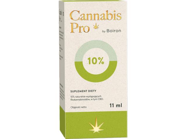 Cannabis Pro By Boiron 10% interakcje ulotka olej  11 ml