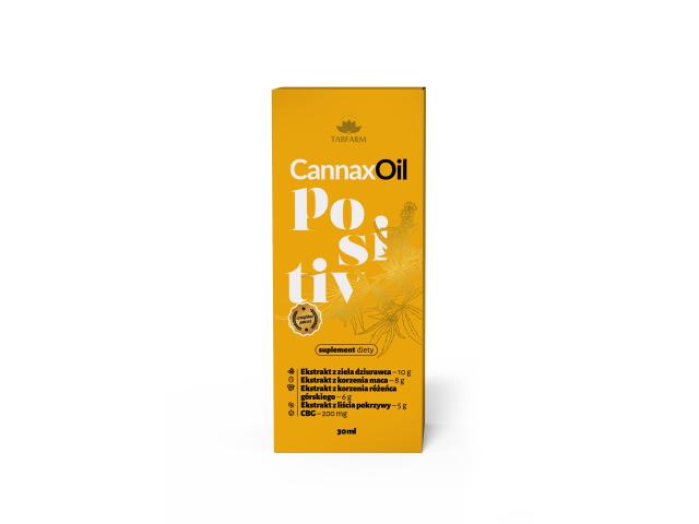 CannaxOil Positiv interakcje ulotka olejek - 30 ml