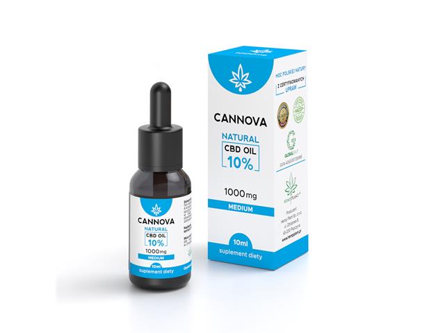 Cannova 10% interakcje ulotka olej  10 ml | (butelka z kroplomierzem)