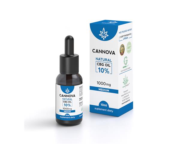 Cannova Natural 10% interakcje ulotka olej  10 ml | (butelka z kroplomierzem)