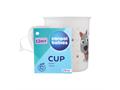 Canpol Babies Cute Animals Kubeczek 170 ml plastikowy 4/413_BLU 12 m+ interakcje ulotka kubek  1 szt.