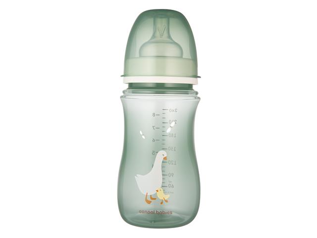 Canpol Babies EasyStart Butelka antykolkowa 240 ml PP gęsi 35/245 interakcje ulotka butelka  1 szt.