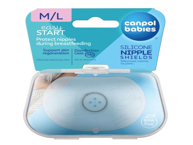 Canpol Babies EasyStart Osłonki piersi 18/603 interakcje ulotka osłonki - 2 szt.