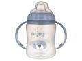 Canpol Babies Kubek treningowy 320 ml z miękkim ustnikiem cute animals 56/512_BLU2 6 m+ interakcje ulotka kubek  1 szt.