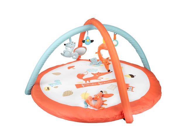 Canpol Babies Mata edukacyjna fox 75/200 0 m+ interakcje ulotka mata - 1 szt.