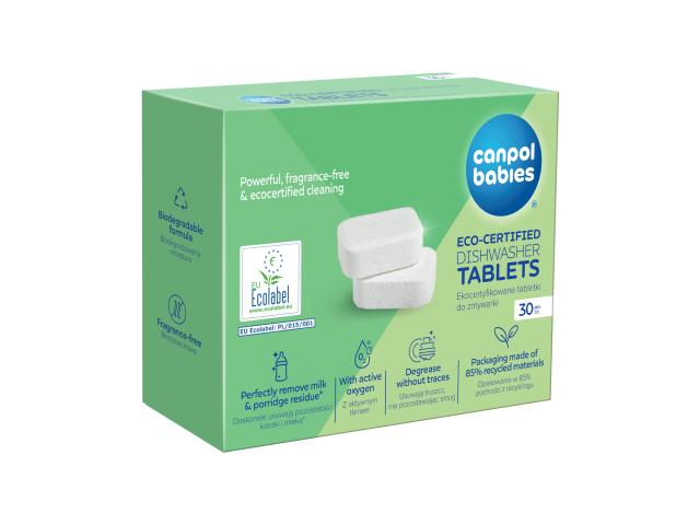 Canpol Babies Tabletki do zmywarki ekocertyfikowane 1/502 interakcje ulotka tabletki czyszczące - 30 szt.