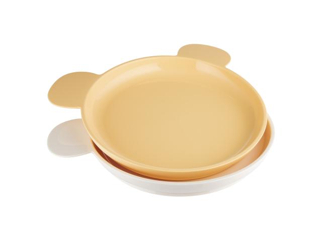 Canpol Babies Talerz z uszami dla dzieci 31/424 interakcje ulotka talerz - 2 szt.