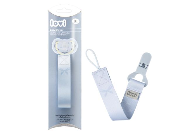 Canpol Lovi Baby Shower Tasiemka do smoczka boy 51/020BOY interakcje ulotka tasiemka  1 szt.