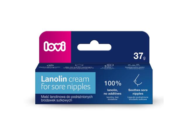 Canpol Lovi Lanolin Cream Maść do brodawek sutkowych lanolinowa 14/001 interakcje ulotka   37 g