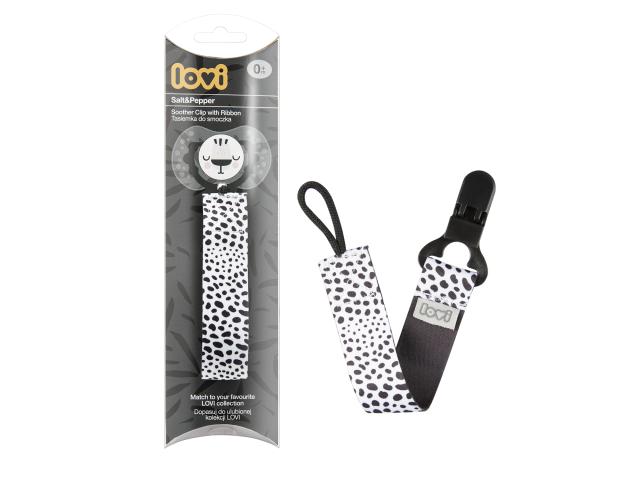 Canpol Lovi Salt&pepper Tasiemka do smoczka 51/024 interakcje ulotka tasiemka  1 szt.