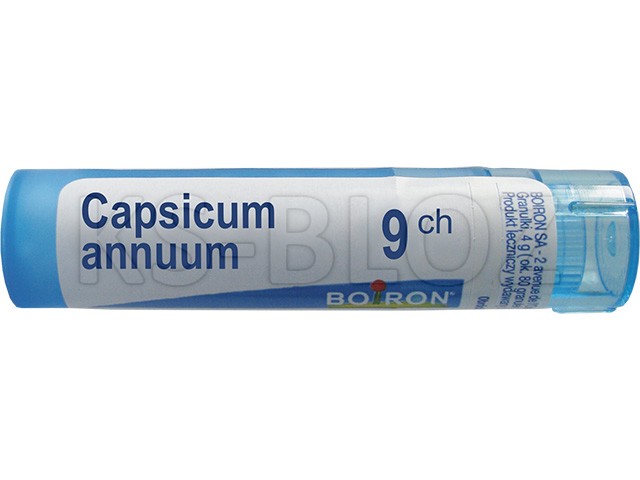 Capsicum Annuum 9 CH interakcje ulotka granulki  4 g