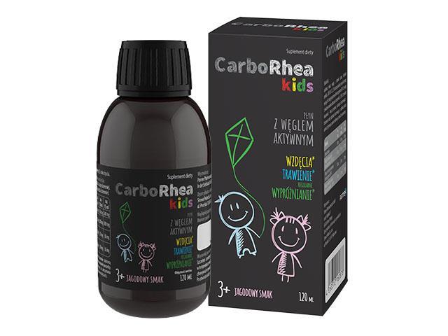 Carborhea Kids interakcje ulotka płyn - 120 ml