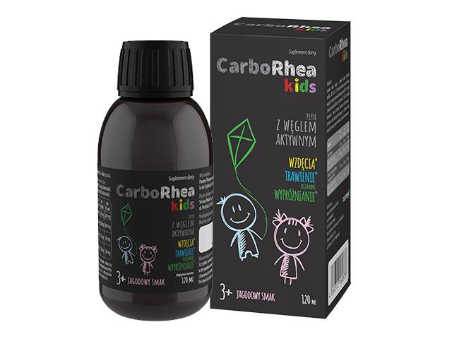 Carborhea Kids interakcje ulotka   120 ml