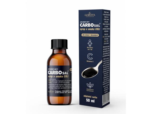 Carbosal Syrop o smaku coli interakcje ulotka syrop - 50 ml