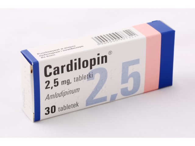 Cardilopin interakcje ulotka tabletki 2,5 mg 30 tabl. | 3 blist.po 10 szt.