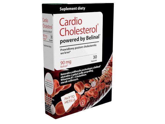 Cardio Cholesterol Powered By Belinal interakcje ulotka kapsułki  30 kaps.