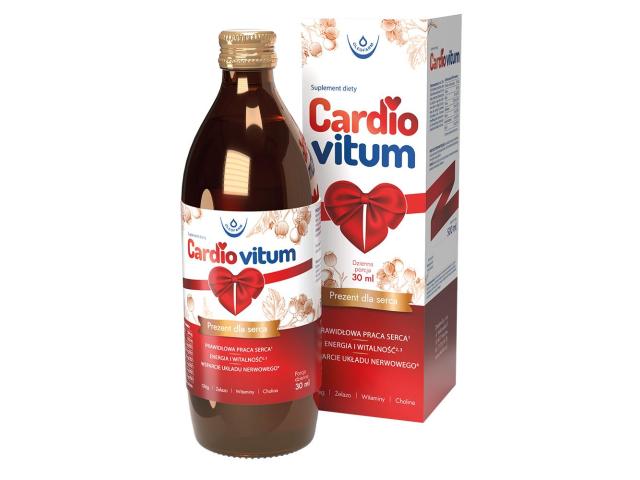 Cardio Vitum interakcje ulotka płyn - 500 ml