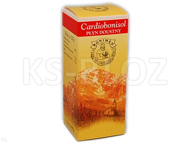 Cardiobonisol interakcje ulotka płyn doustny  40 g