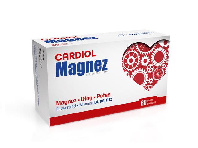 Cardiol Magnez interakcje ulotka tabletki  60 tabl.