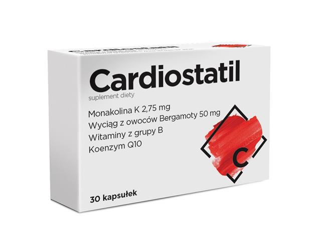 Cardiostatil interakcje ulotka kapsułki  30 kaps.