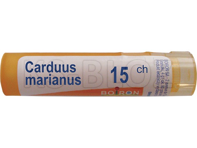 Carduus Marianus 15 CH interakcje ulotka granulki  4 g