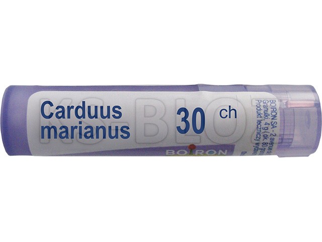 Carduus Marianus 30 CH interakcje ulotka granulki  4 g