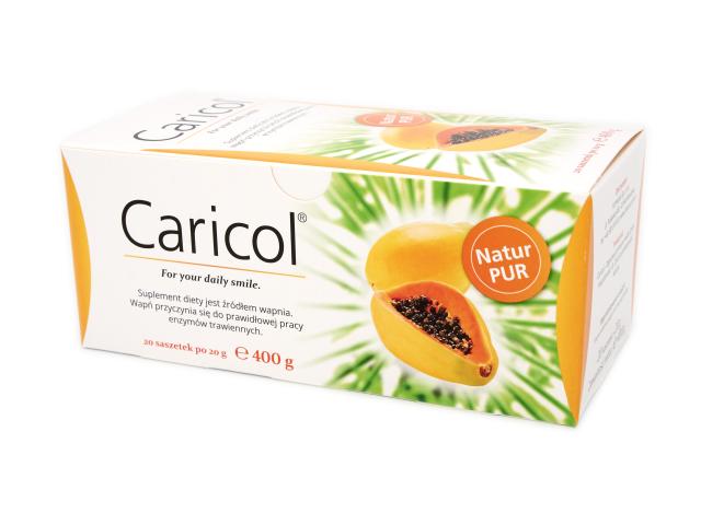 Caricol interakcje ulotka mus - 20 sasz. po 20 g