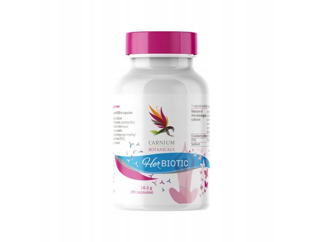 Carnium Botanicals Her Biotic interakcje ulotka kapsułki 30 kaps.