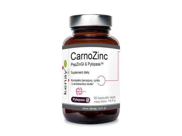 Carnozinc Pepzingl & Pylopass interakcje ulotka kapsułki  60 kaps.