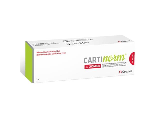 Cartinorm XL Chondro interakcje ulotka iniekcja  1 amp.-strz. po 3 ml