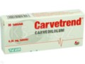 Carvetrend interakcje ulotka tabletki 6,25 mg 30 tabl. | 2 blist.po 15 szt.