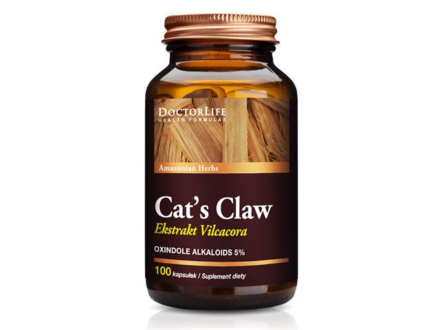 Cat's Claw Extract interakcje ulotka kapsułki  100 kaps.