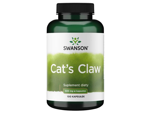 Cat's Claw interakcje ulotka kapsułki 500 mg 100 kaps.