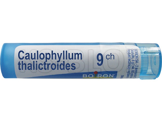 Caulophyllum Thalictroides 9 CH interakcje ulotka granulki - 4 g