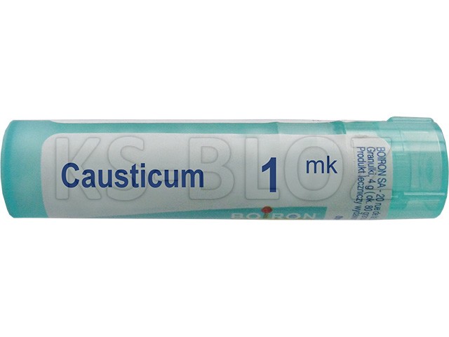 Causticum 1 MK interakcje ulotka granulki  4 g