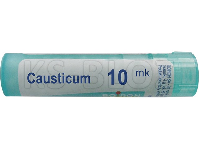 Causticum 10 MK interakcje ulotka granulki  4 g