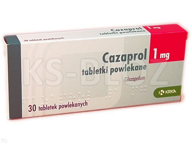 Cazaprol interakcje ulotka tabletki powlekane 1 mg 