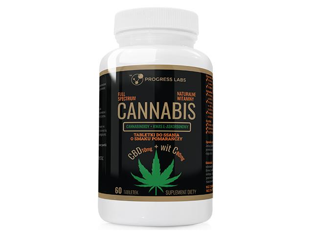 CBD 10mg + Wit C 80mg FULL SPECTRUM Tabletki do ssania o smaku pomarańczy interakcje ulotka tabletki do ssania - 60 tabl.