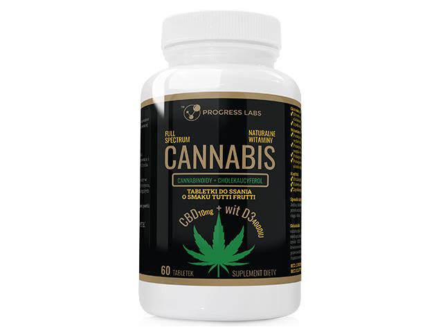 CBD 10mg + Wit D3 4000IU FULL SPECTRUM Tabletki do ssania o smaku Tutti Frutti interakcje ulotka tabletki do ssania  60 tabl.