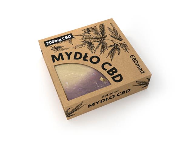 CBDmed Mydło z CBD interakcje ulotka mydło - 100 g