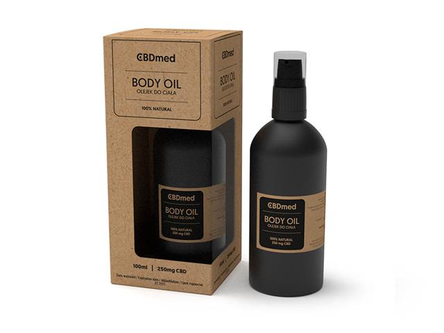 CBDMED Olejek do ciała interakcje ulotka olejek - 100 ml