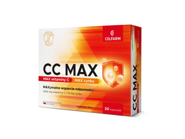CC Max interakcje ulotka kapsułki - 30 kaps.