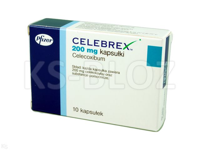 Celebrex interakcje ulotka kapsułki 200 mg 10 kaps.