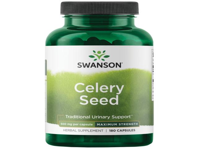 Celery Seed (Seler) Maximum Strength interakcje ulotka kapsułki  180 kaps.